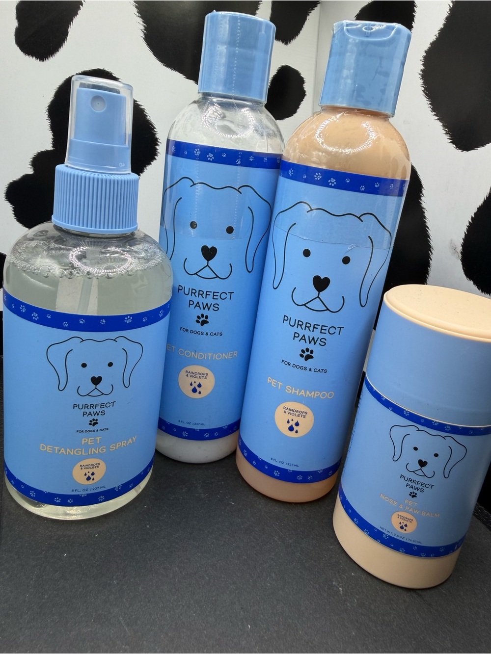 BBW Purrrfect Paws Detangling Spray, Shampoo, Conditioner, Nose/Paw Balm